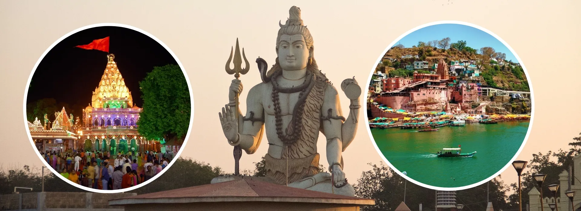 Mahakaleshwar & Omkareswar Jyotirlinga  Ex- Indore/Ujjain/MP (02 N/ 03 D)