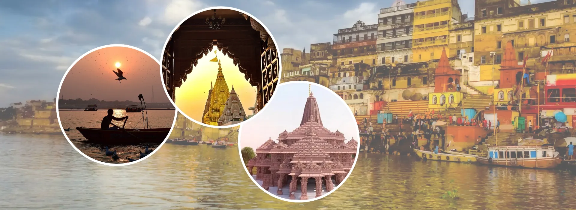 Kashi Vishwanath // RAM MANDIR //SANGAM U.P. Ex- Prayagraj/ Varanasi